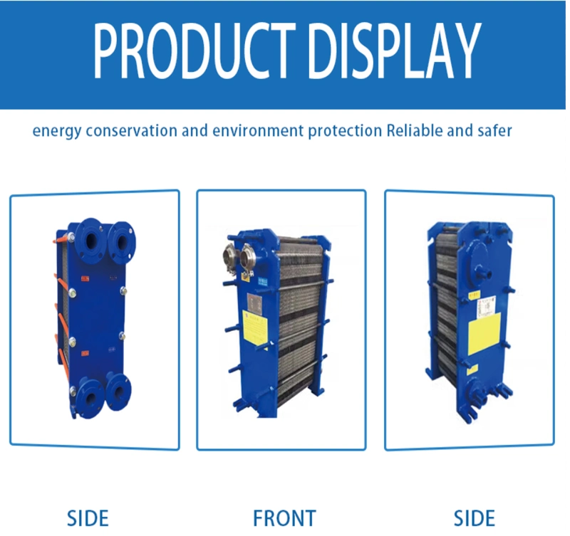 Flat Plate Heat Exchanger with Stainless Steel 304/316L in Salt/Juice/Dairy in Food Industy