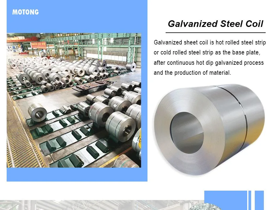 All Grades SPCC Dx51d Dx52D Dx53D Dx54D Zinc Coated Galvalume Steel Coil Specification and Dimensions