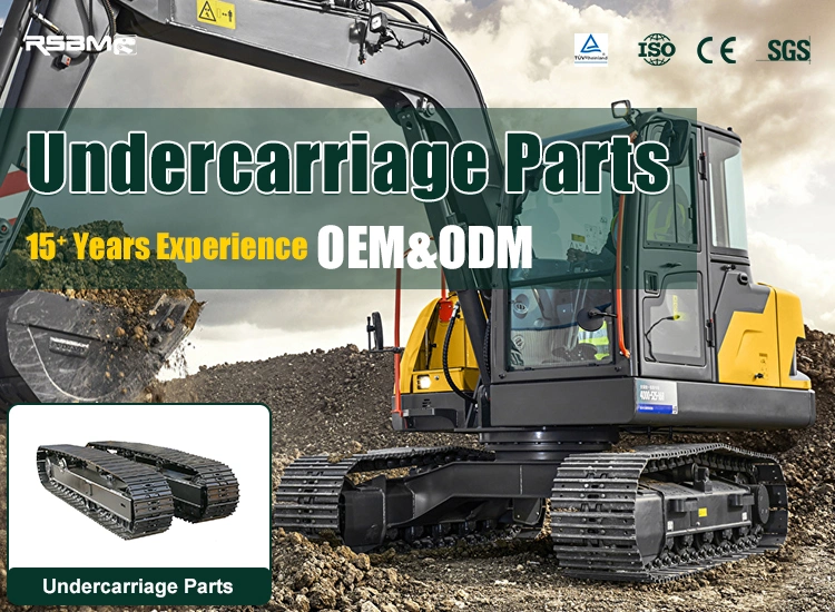 Rsbm Dozer Bulldozer Grader and Excavator Maintenance and Track Replacement Track Plate Track Shoes Steel Track