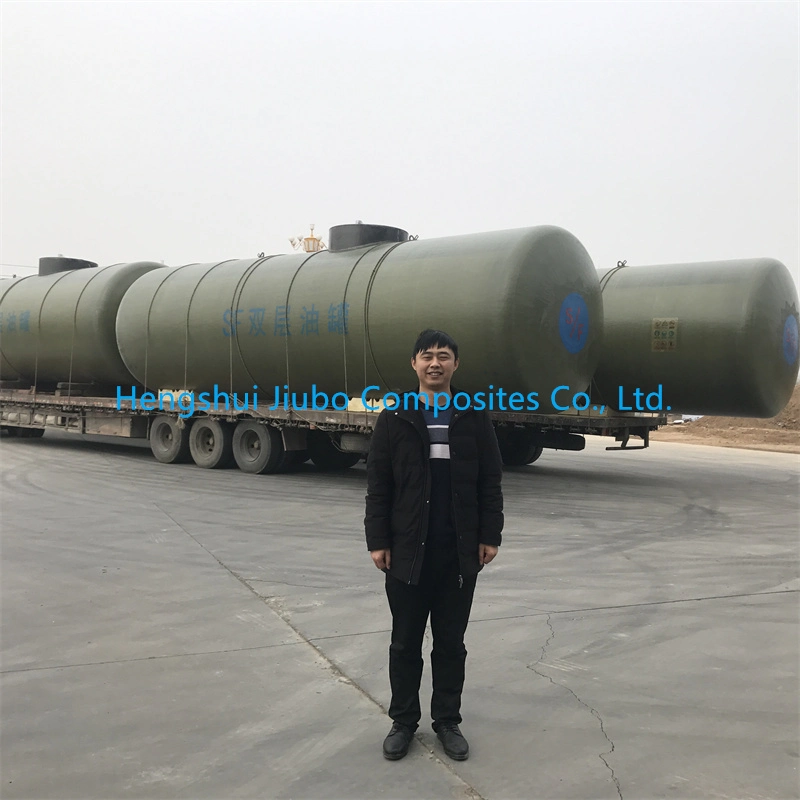 FRP Horizontal Storage Tanks for Naoh Solution