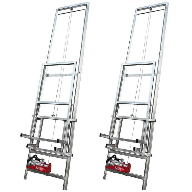 Bulk Price 16m 52FT Solar Panels Elevator Installation Hoisting Ladder for Solar System Construction