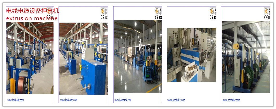 Industrial 4.0 Automatic Communication Cable Wire Extruding Equipment and Machine