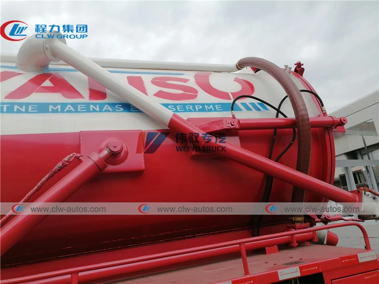 HOWO Combination Sewer Cleaning Truck High Pressure Drain Flushing Vacuum Tank 10tons