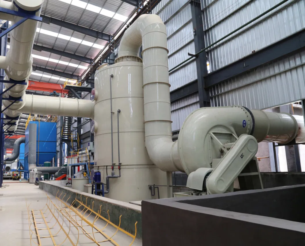 Hanging Hot DIP Zinc Coating Line Galvanising Plant Line