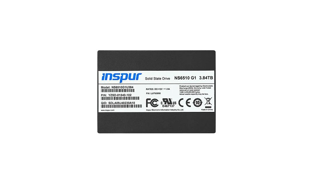 Inspur Ns8500 G2 7.68tb 2.5inch Nvme U2 SSD/Solid State Drive/7000MB/5 Years Warranty