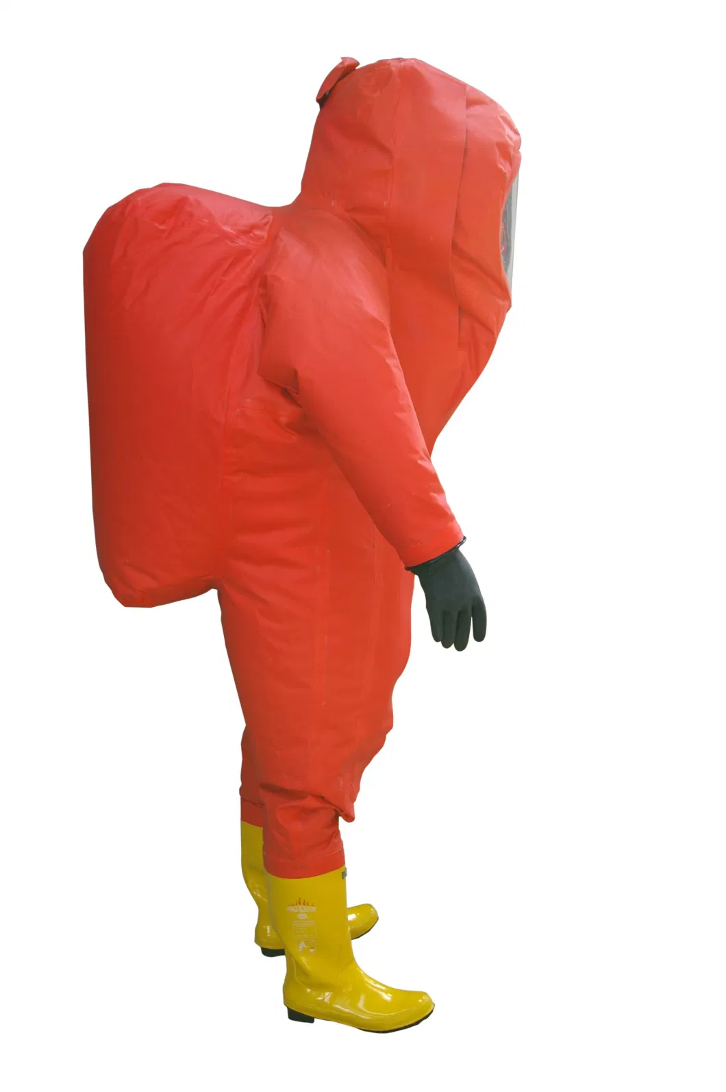 Heavy Duty Totally Enclosed Anti Chemical Protective Clothing Suit
