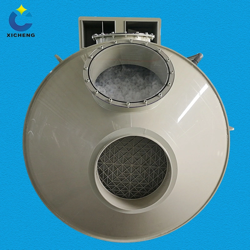 Spray Cleaning Tower + Activated Carbon Odor Absorber Waste Gas Purification