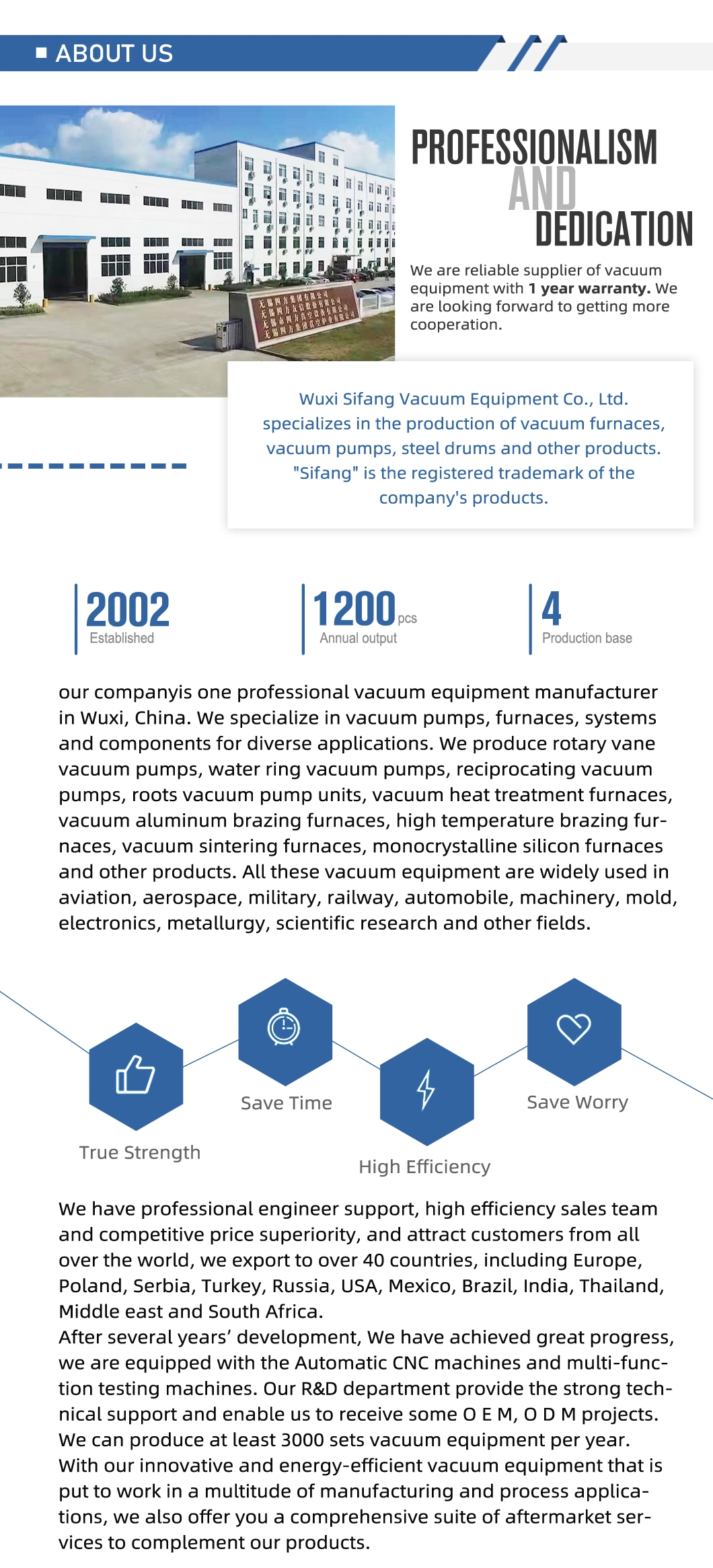 2SK Series Industrial Double Stage Circulating Water Liquid Ring Vacuum Pumps