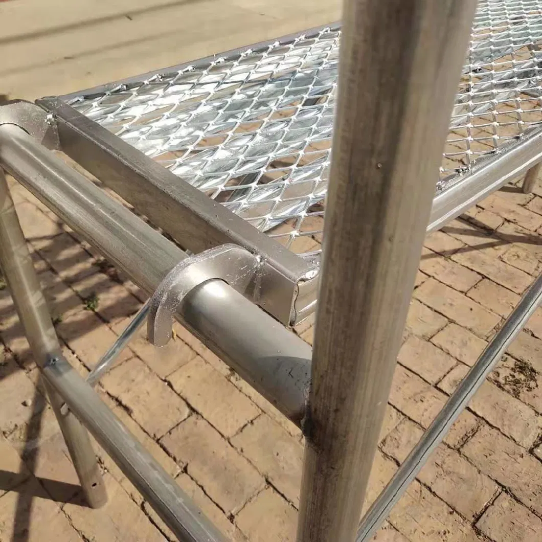 Galvanized Metal Climbing Scaffolding Ladder Frame