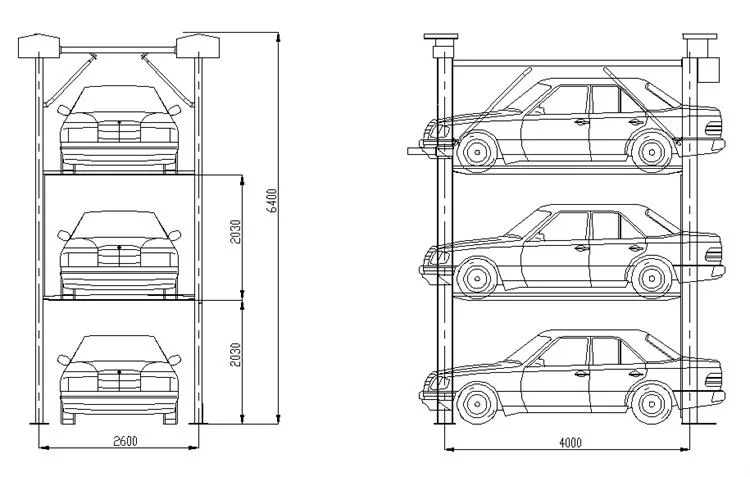 Professional Supply Good Maintenance Service Lifting Puzzle Car Parking System