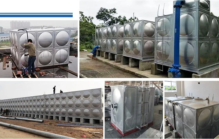 Ss 304 316 Food Grade Stainless Steel Water Tank