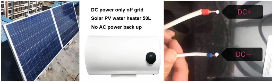 Hot Home Solar Water Heater Installation Water Tank Inside Room Without Pipe 50L to 300L