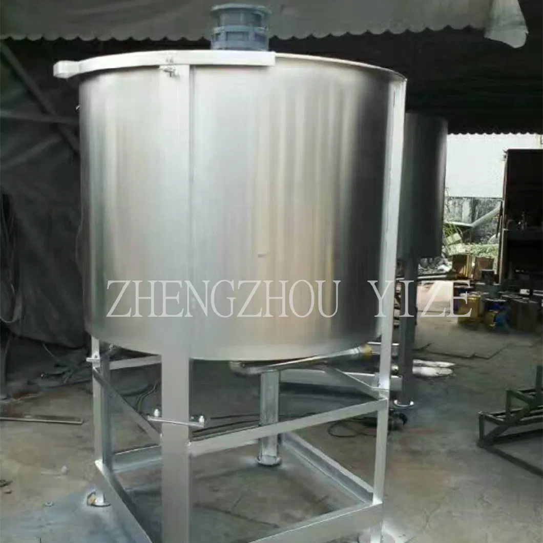 Liquid Stainless Steel Mixing Machine Soap Mixer Industrial Big 5 Ton Liquid Mixer Chemical Mixing Tank with Agitator
