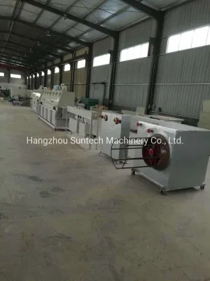  China Fast Speed Thin Electro Zinc Coating línea de producción para Alambre de acero