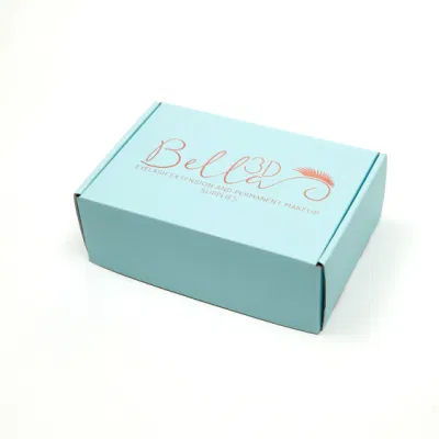 Peluca azul componen Caja de regalo cosmética Herramientas de soporte personalizado