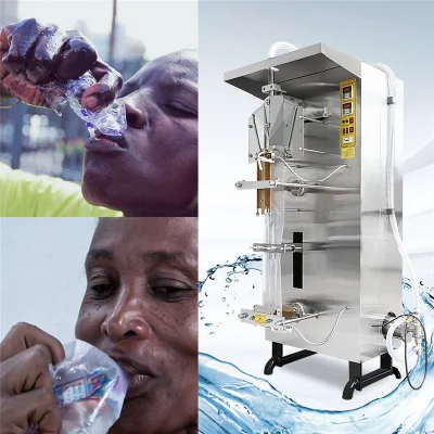 Producción automática bebida líquida jugo leche bebida agua pura Máquina de embalaje