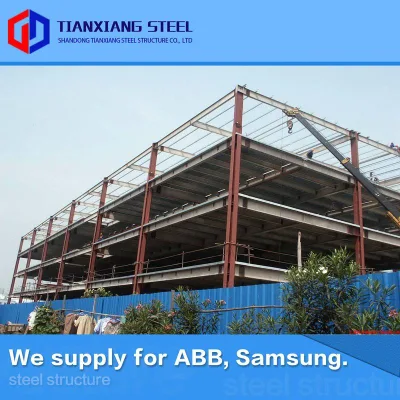  Estructura de acero diseñada prefabricada para edificio de almacén de acero, estructura de acero para almacenamiento.