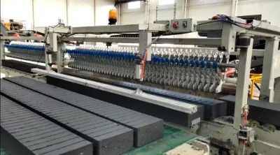 Máquina de cortar tiras de fabricación de ladrillos de arcilla planta
