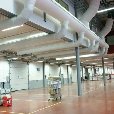IFR tejido de aire acondicionado conducto de aire conducto de tela para HVAC Sistema