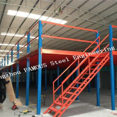 Plataforma de acero estructural de acero galvanizado de acero pesado de construcción de la fabricación de estructura