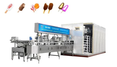 Máquina de llenado de línea de extrusión de helado de alta calidad /túnel de congelación