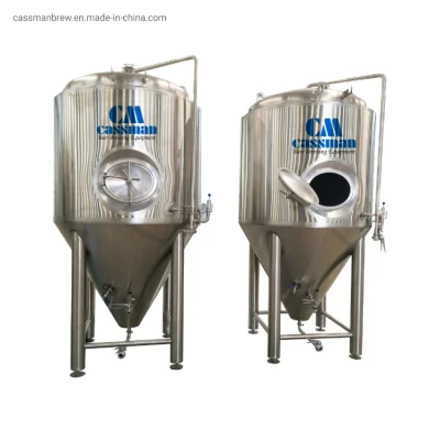 Cassman 1000L cerveza Conical de acero inoxidable cuba de fermentación para Brasserie