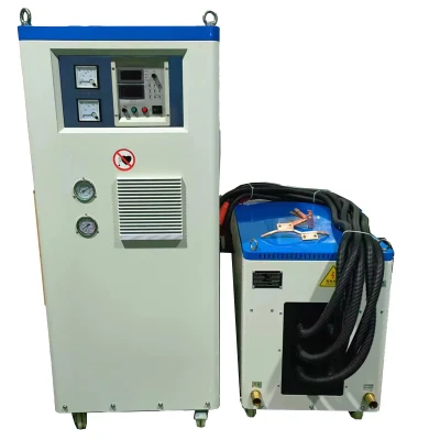 CE IGBT Super Alta frecuencia Induction Heating máquina de tratamiento térmico de piezas de bloque motor (cigüeñales, árboles de levas, válvulas, anillos de arranque)