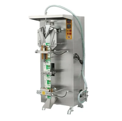 Vertical automática Loción Shampoo jugo Bolsa de leche máquina de embalaje de agua