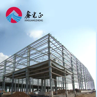La construcción de acero rápido de la construcción de prefabricados de estructura de acero Hangar Taller Almacén