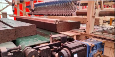 Máquina de corte de tiras de arcilla simple y doble totalmente automática para Equipo de fabricación de ladrillo de arcilla