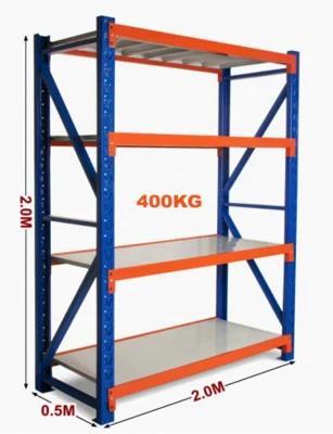 Almacenamiento de alta capacidad para estantería de almacén de servicio medio para almacenamiento de paletas. Precio de estantería de almacén de estantería múltiple.