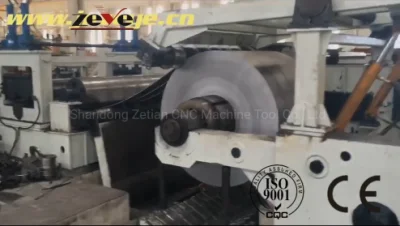 Línea de corte cortante CNC de acero para fundición, coches, estructura metálica