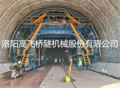 Túnel Construcción de hormigón Trolley de forro