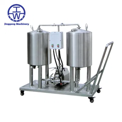  Sistema automático de limpieza CIP de la cerveza lácteos zumo