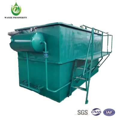 Máquina de flotación de aire disuelto lavado de ácidos/ fosfatación Equipo de tratamiento de aguas residuales/ DAF grande
