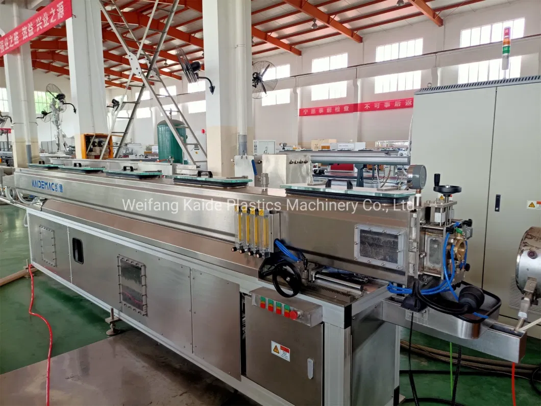 Polytech Drip Irrigation Pipe Production Line with Strip Embeded/Pipe Extrusion Machine