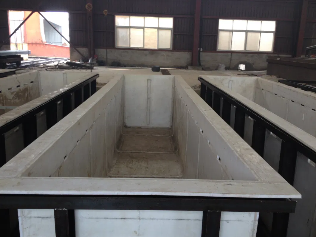 Polypropylene Pickling Pre-Treatment Tanks for Hot Galvanizing Plant