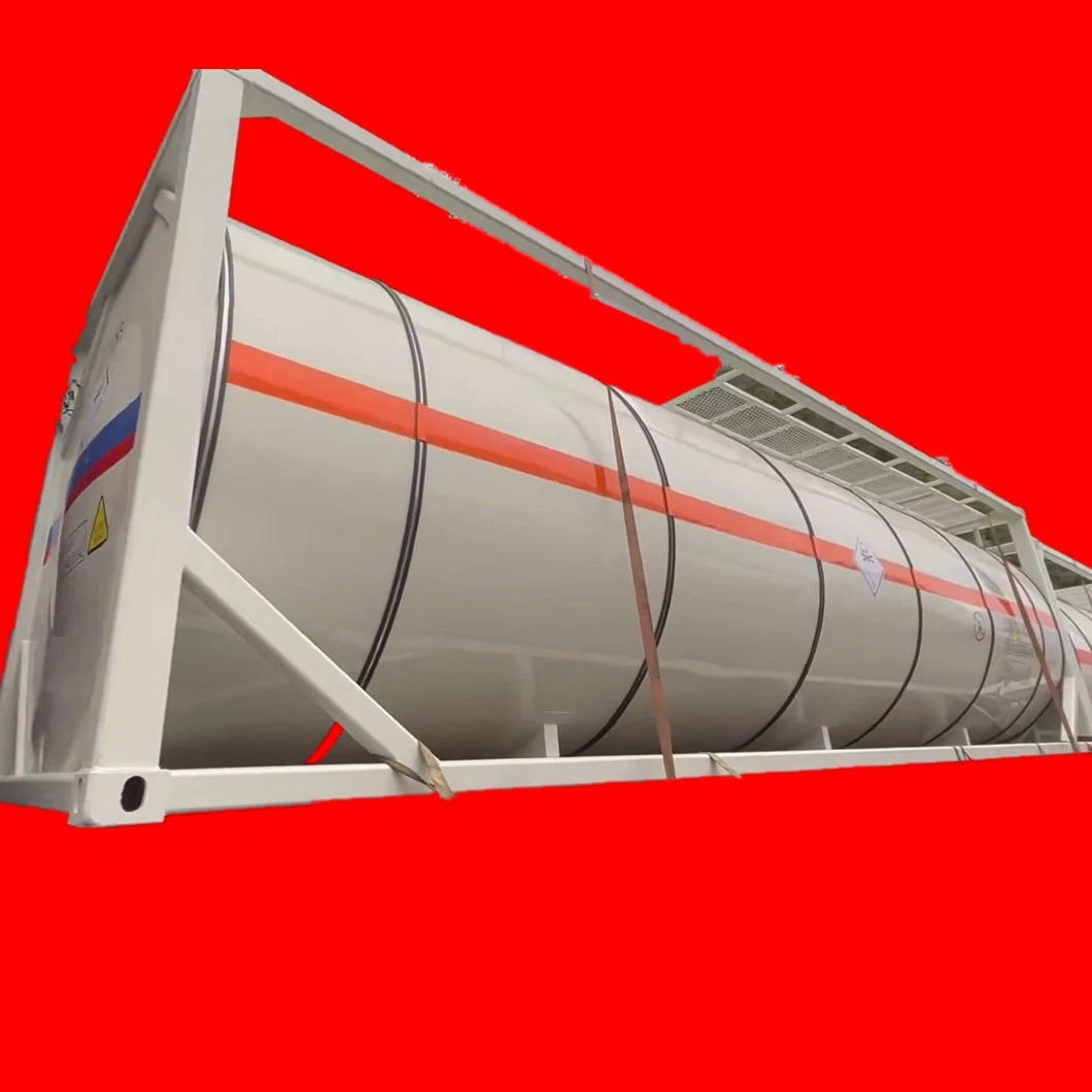 30FT Un 2031 Portable Tank for Corrosive Concentrated Nitric Acid Hno3 (Pure Aluminium Tank 22CBM)