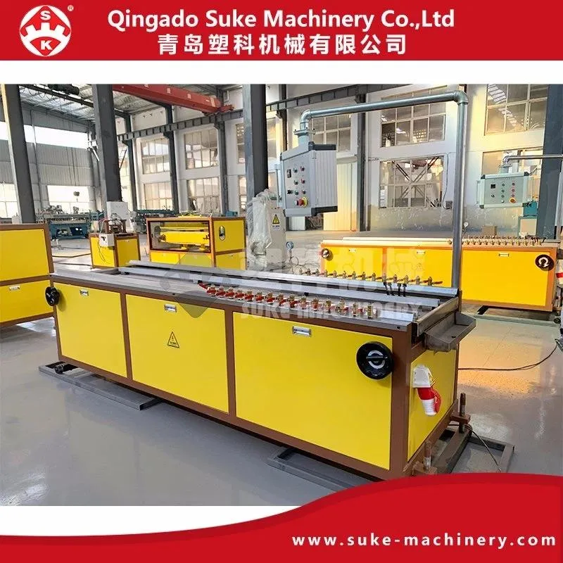 High Efficiency High Producticity PVC Supermarket Price Strip Extruder Machinery Equipment Production Line Supplier Manufacture