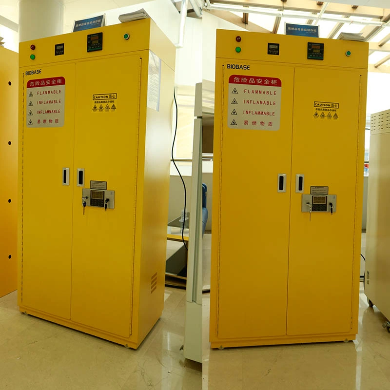 Biobase Factory Price Lab Blue Weak Acid and Alkali Chemicals Storage Cabinet