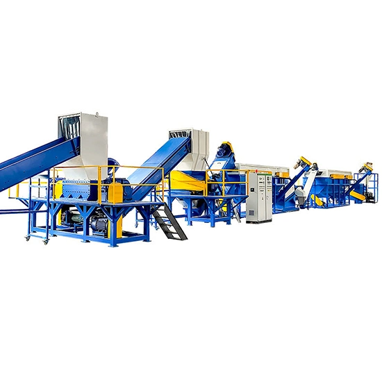 Meetyou Machinery Small Plastic Recycling Washing Plant OEM Custom China Pet Fully Automatic Pet Washing Line High Quality Factory Configure Rinse Tank