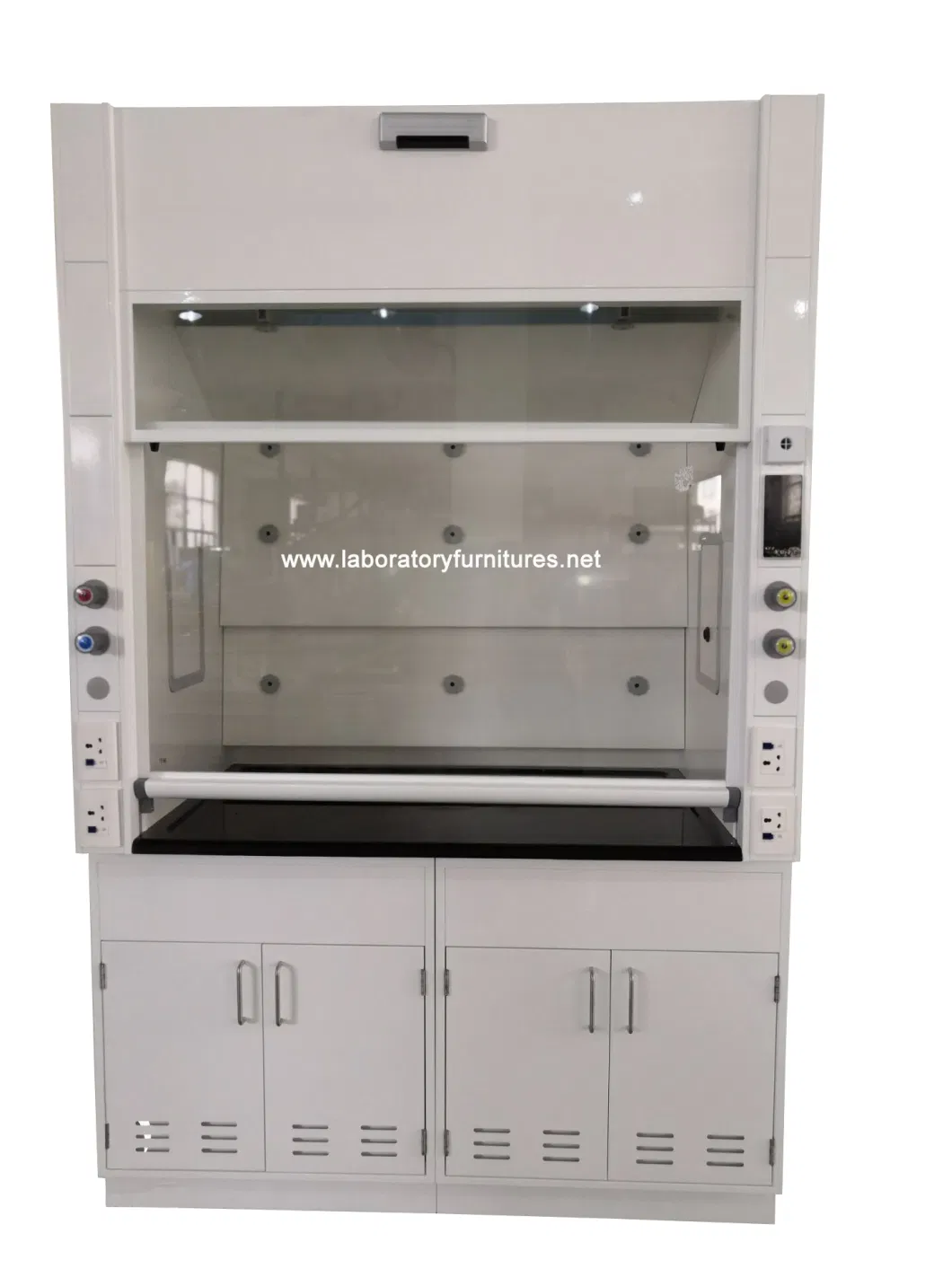 Vav/Cav Safe Lab Chemical Steel Fume Hood Complying with Ashrae 110-2016