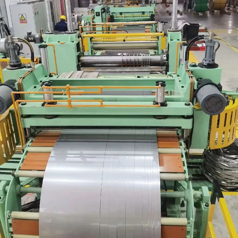 50-100 Meter/Minute Speed Steel Coil Slitting Machine Steel Strip Slitting Line