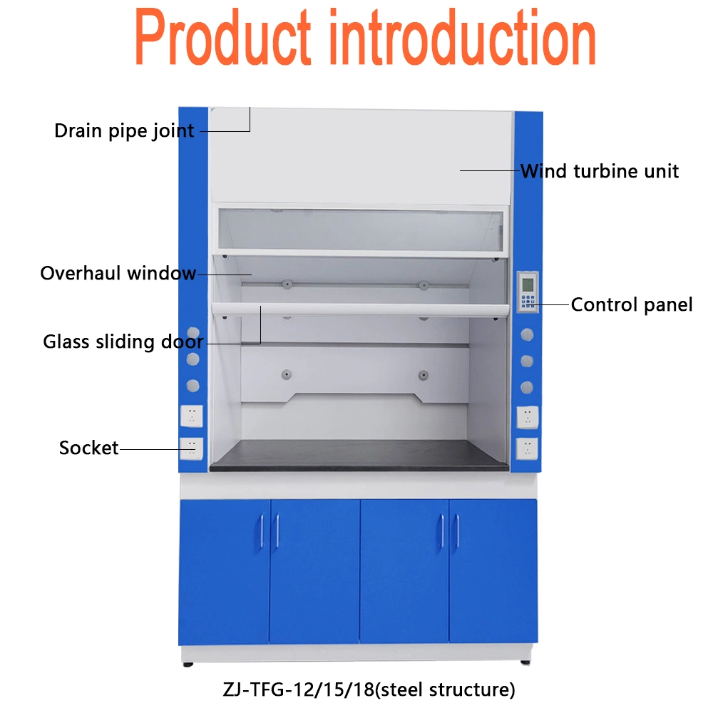 Tubeless Fume Hood Steel Fume Cabinet