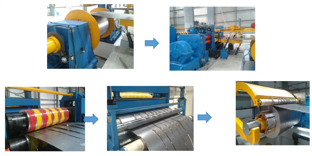 50-100 Meter/Minute Speed Steel Coil Slitting Machine Steel Strip Slitting Line