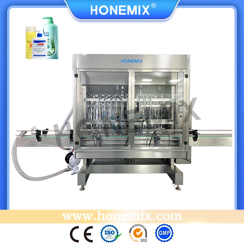 Honemix 2000L Mixer Tank Platform Chemical Mixing Machine Stainless Steel Dish Wash Manufacturing Equipment Liquid Detergent Mixing Tank