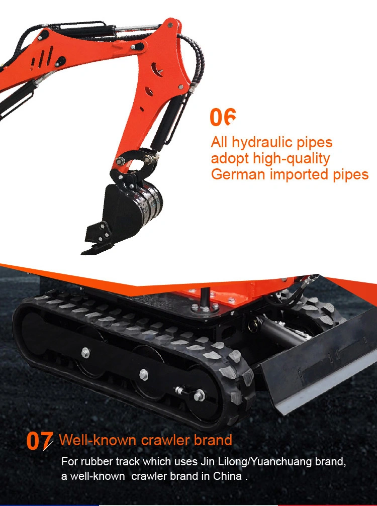 Cheap Price Hydraulic Mini 0.8ton Excavator