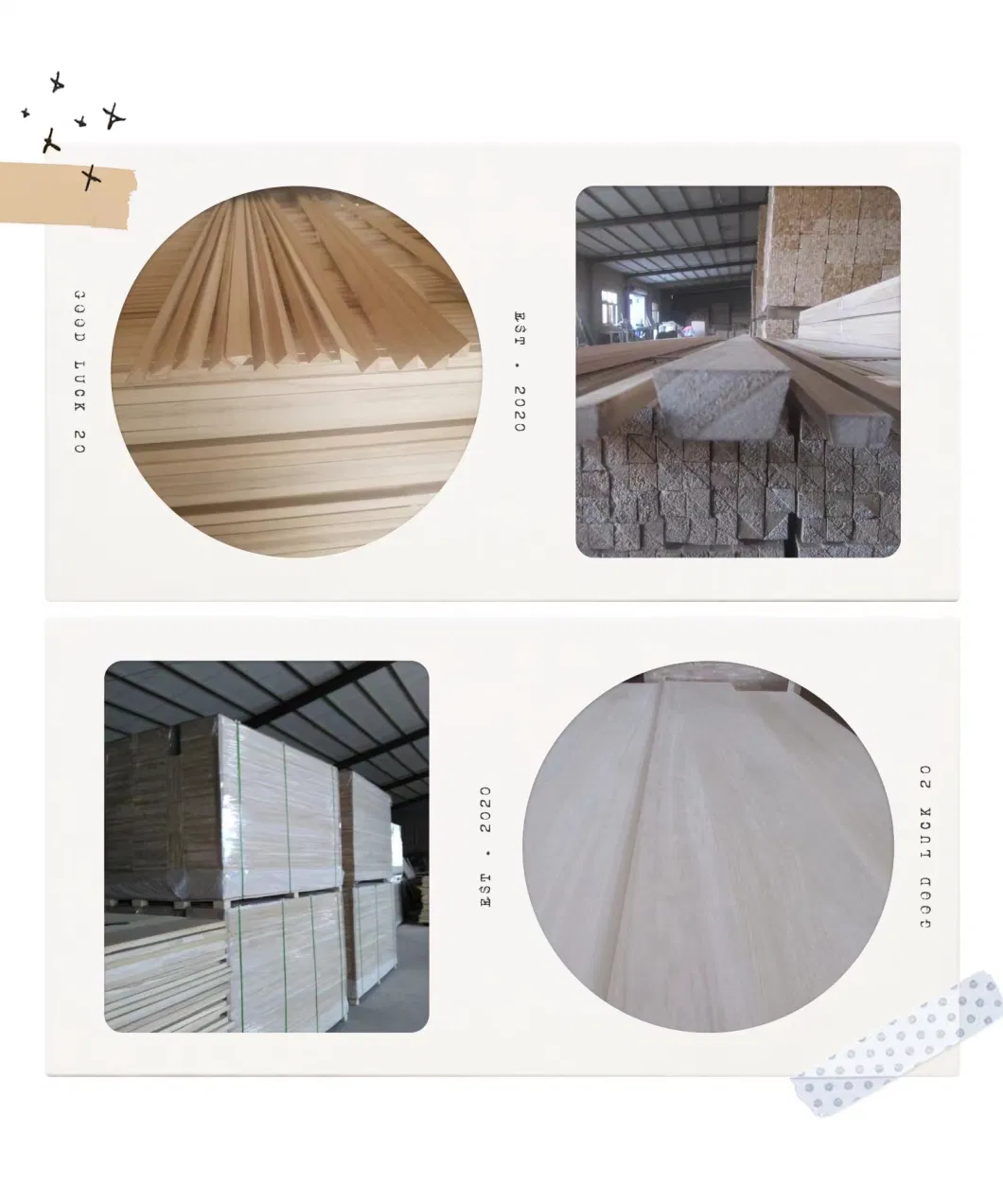 Wood Strips for Structure Process