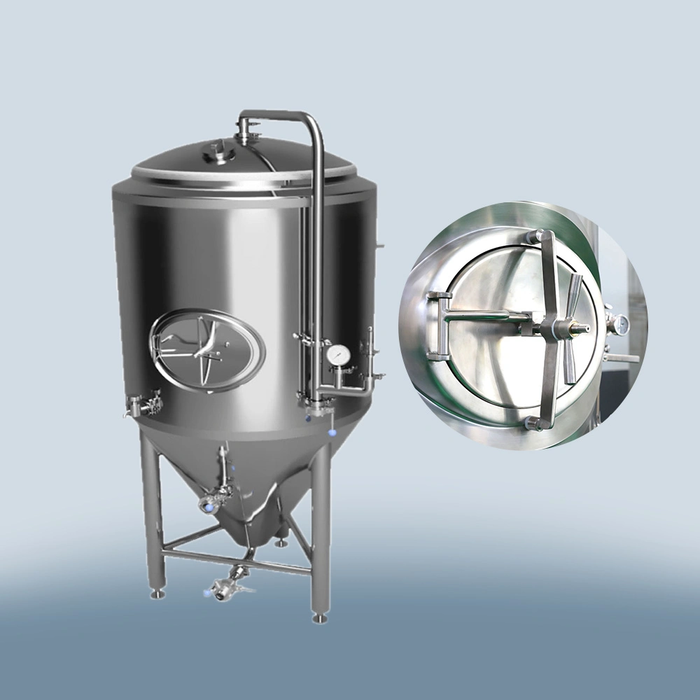 Manufacturer Supply Stainless Steel 304 Fermentation Tank with Cylindrically Conical Customized Design