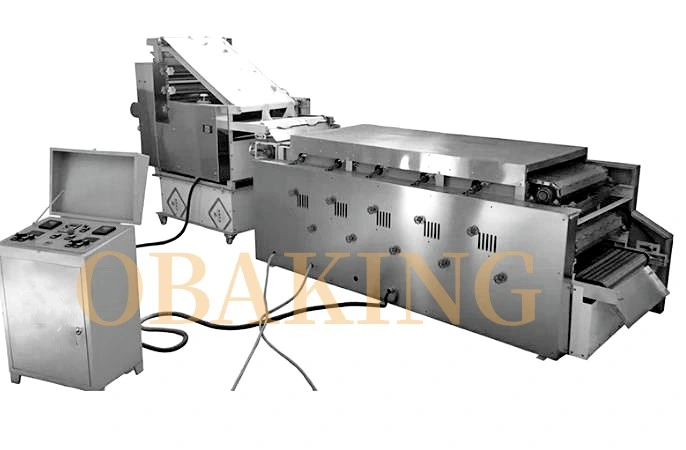 Commerical Industrial Gas Power Pita Baking Oven Automaitc Pita Line